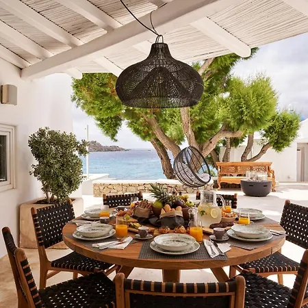 Villa Santa Katerina - Sea View & Outdoor Hot Tub Platys Gialos  Exterior photo